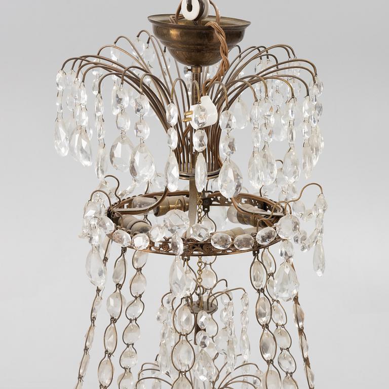 Chandelier, Empire style, early 20th Century.