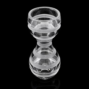 GUNNEL SAHLIN, a glass vase from Kosta Boda.