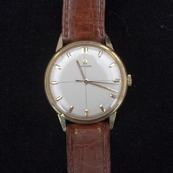 ARMBANDSUR, 18k, guld, Omega, 1960-tal.