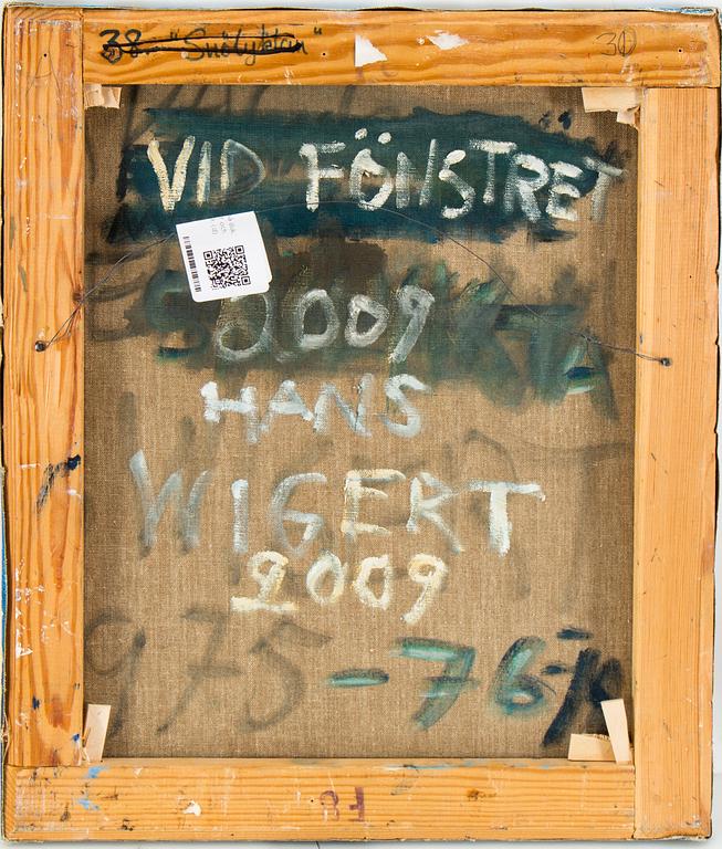 HANS WIGERT, oil on canvas signed Hans Wigert and dated 1975-76 and 2009 on verso.