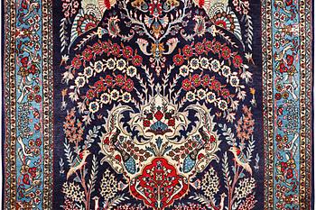 Matta, Sarouk, ca 255 x 155 cm.