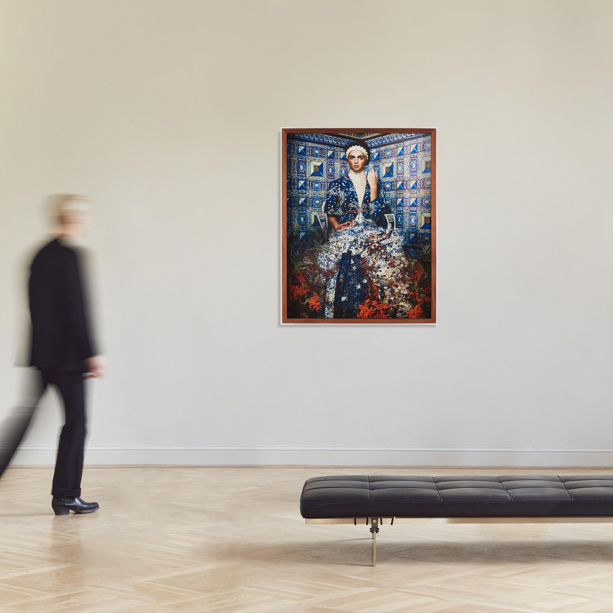 Cooper & Gorfer, "Marilina in a Tiled Room", 2014.