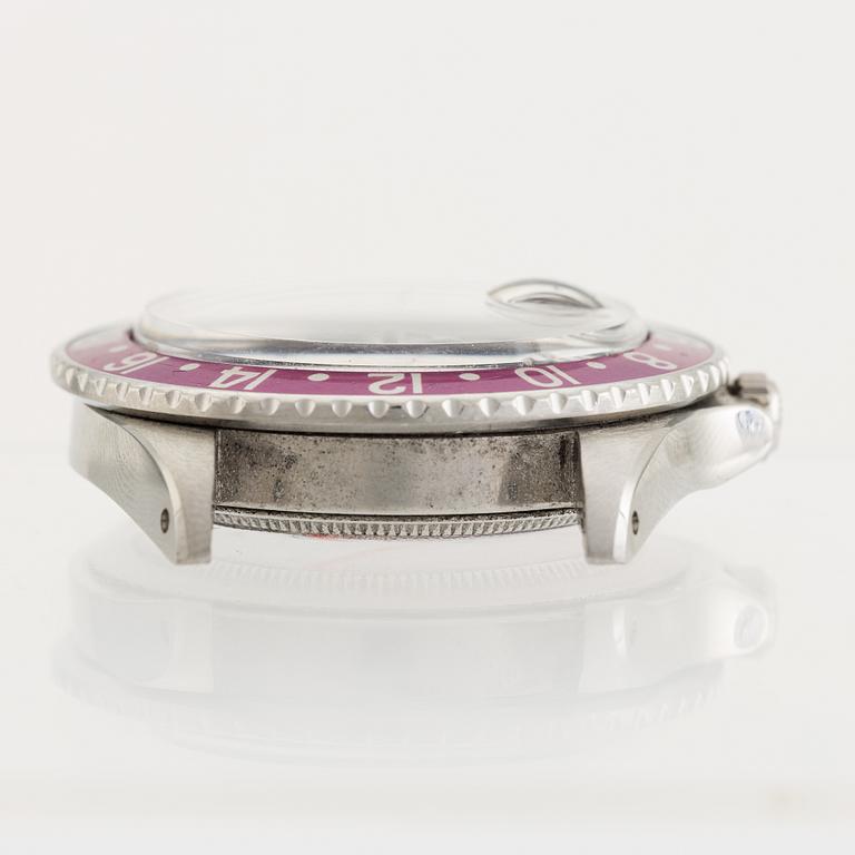 Rolex, GMT-Master, "Long E, Mark I",  "Fuchsia", ca 1968.