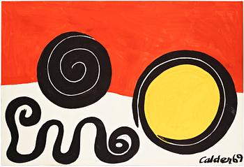 435. Alexander Calder, Utan titel.