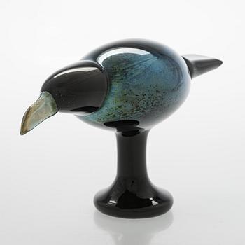 Oiva Toikka, a glass bird "Falcon". Signed Oiva Toikka Nuutajärvi.