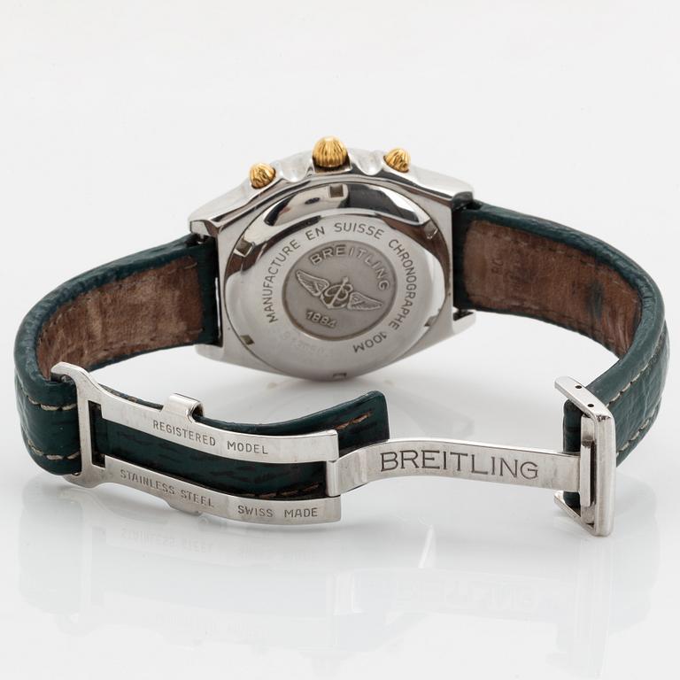 Breitling, Chronomat, chronograph, wristwatch, 40,5 mm.