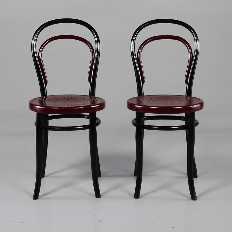 STOLAR, ett par, Thonet, 1900-talets första hälft.