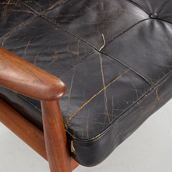 Grete Jalk, an armchair, France & Son, Denmark.