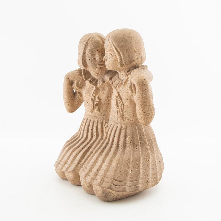 Just Andersen, Skulptur Två flickor.
