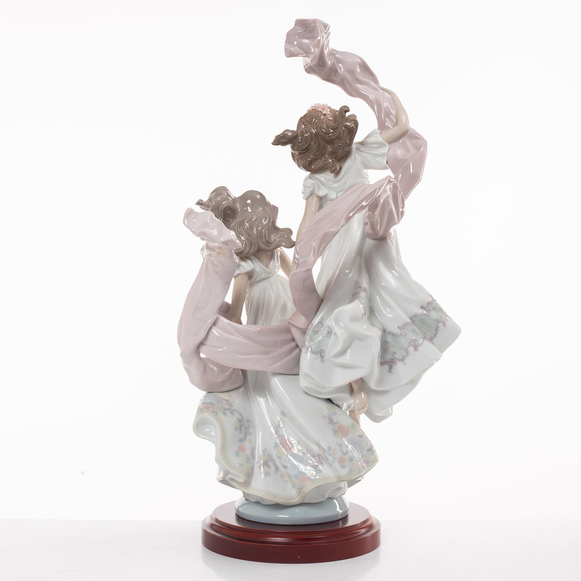 Lladró, figurine, "Allegory of Liberty", Spain.