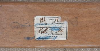 VILSTOL, "Vilstol nr 36", Bruno Mathsson, Firma Karl Mathsson 1936, Värnamo, etikettmärkt.