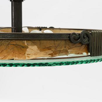 Einar Bäckström, ceiling lamp, model 4006, Swedish Grace, 1920s/30s.
