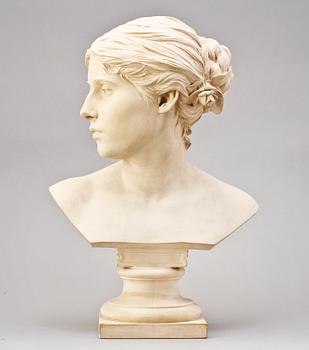 SKULPTUR, gips, L. P Jørgensen, efter, Danmark, 1900-tal.