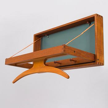 Adam Hoff & Poul Östergaard, clothes hanger/gentleman's valet, Virum Möbelsnickeri, Denmark, mid-20th century.