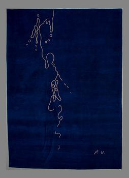 PAULI VUORISALO, CARPET. Night. Signed P.V.