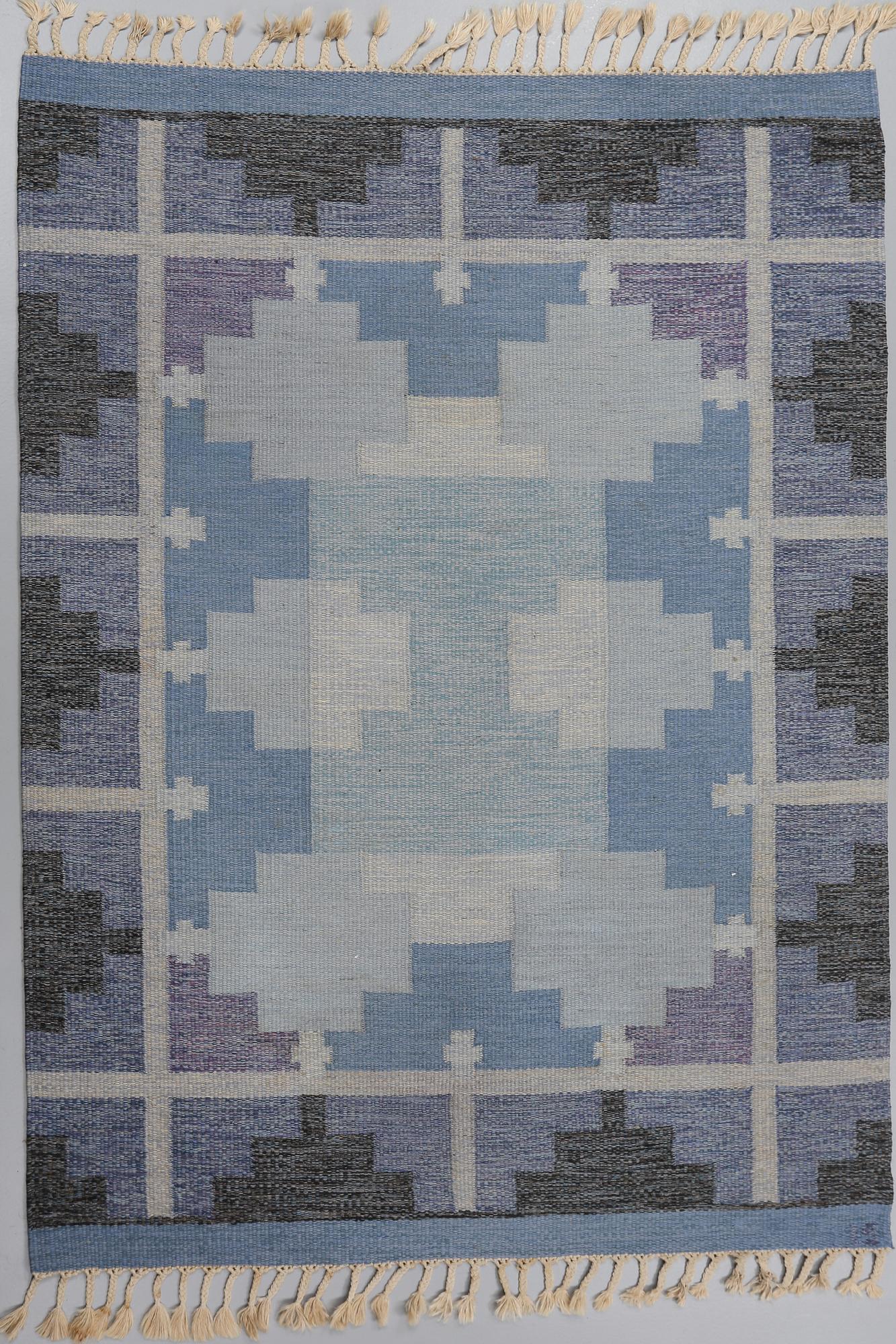 MATTA, rölakan, Ingegerd Silow, signerad IS, 201 x 136 cm.