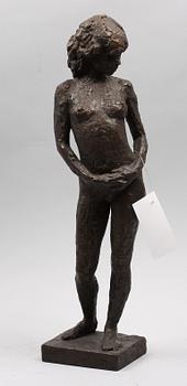 THORSJÖ, CURT. Skulptur. Brons. Sign.