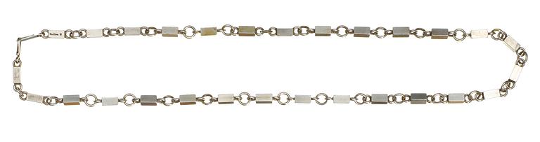 Wiwen Nilsson, A Wiwen Nilsson sterling necklace, Lund 1944.