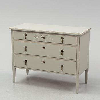 A painted chest of drawers, 1920's/30's.