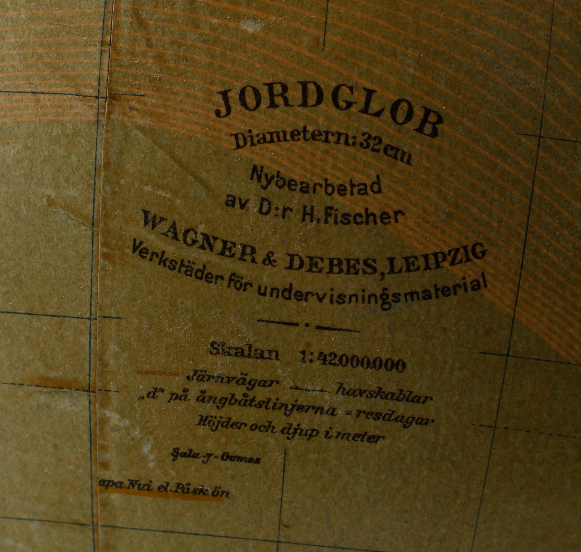JORDGLOB, 1800-/1900-tal.