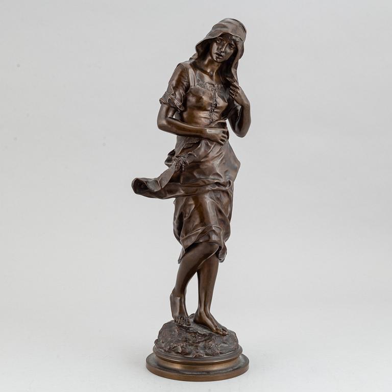 Jean Gautherin, sculpture. Signed. Founsdry mark. Bronze. Height 44.5 cm.