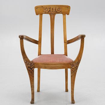 Jugend/Art Nouveau, Armchair, early 20th century.