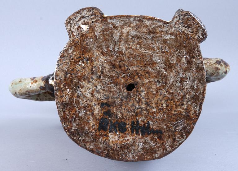 ÅKE HOLM, skulptur, sign.