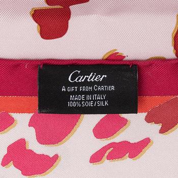 Cartier, a twill silk scarf.