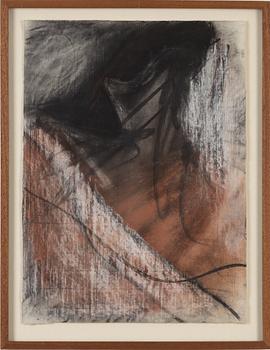 Claes Hake, mixed media on paper, signed.
