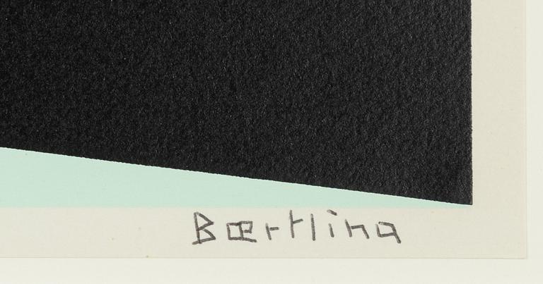 Olle Bærtling, "Triangles dans le noir".