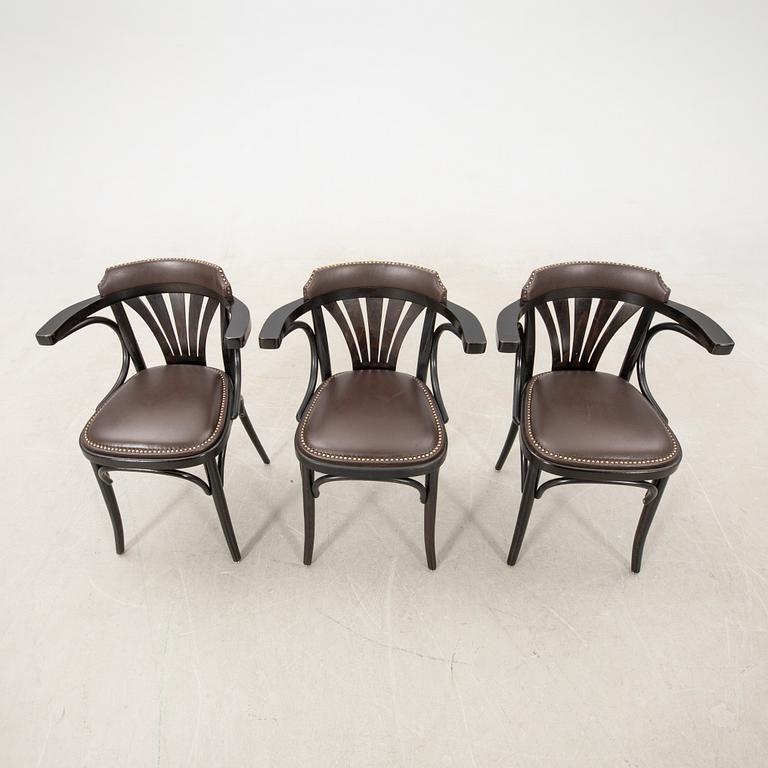 Armchairs 6 pcs model no 24, Thonet 21st century.