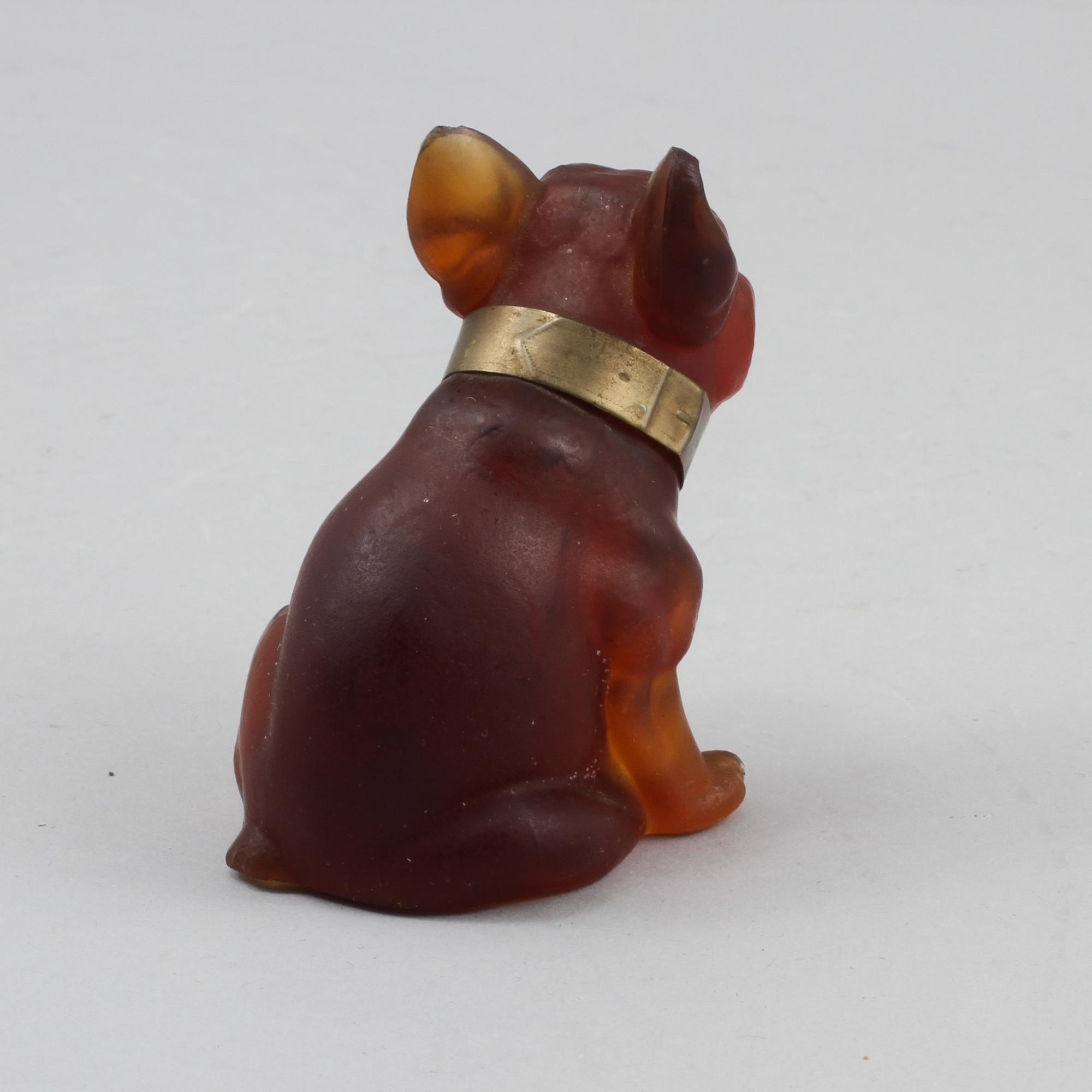 FIGURIN, glas, 1900-tal.