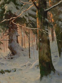 Walter Moras, Winter Landscape.