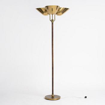 Carl-Axel Acking, a floor lamp model "2645", Bröderna Malmströms Metallvarufabrik, Malmö, 1940s-50s.