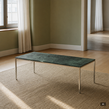 Florence Knoll, a High Rectangular Table' dining table, Knoll, Studio.