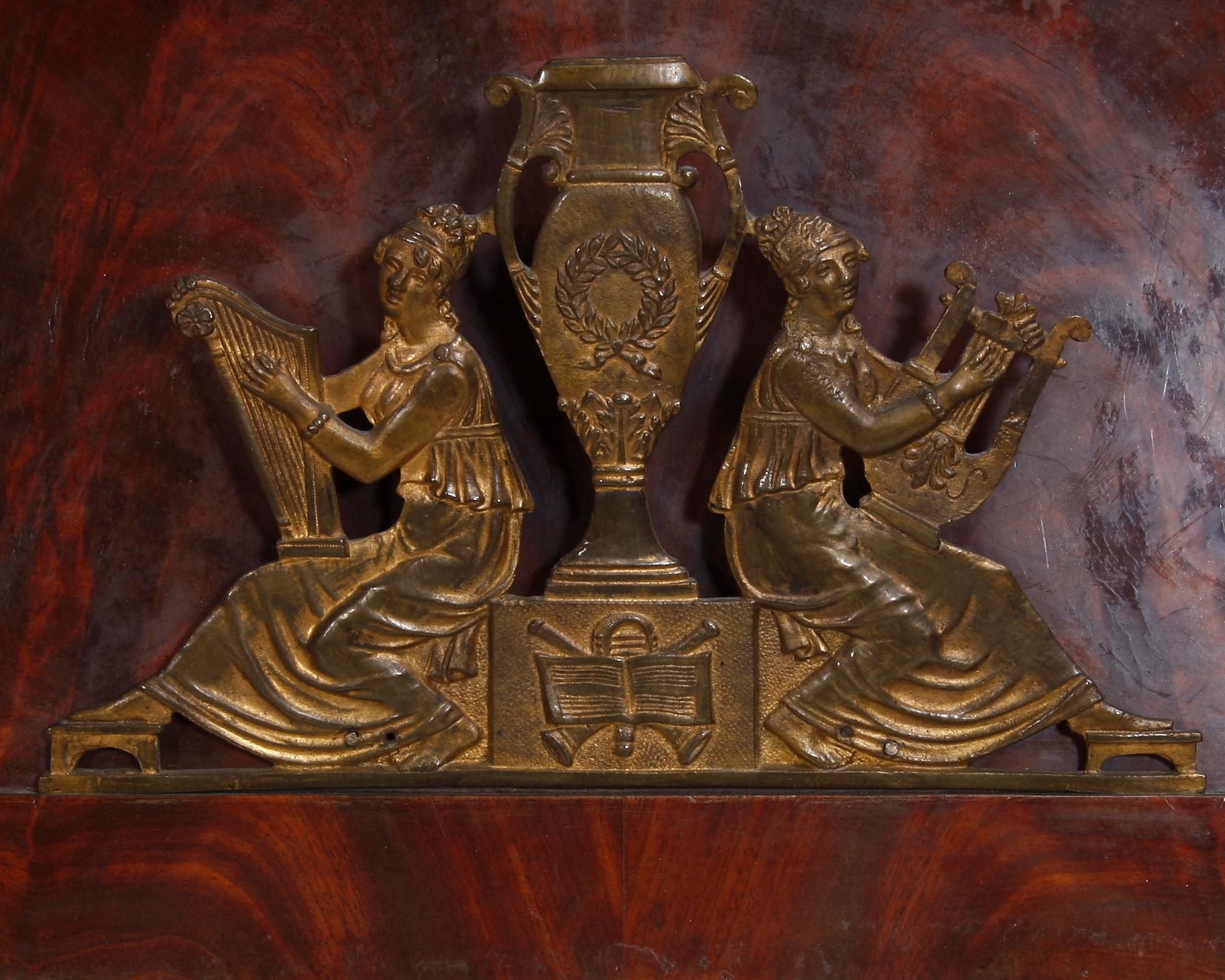 SPEGEL SAMT KONSOLBORD, empirestil, 1800-tal.