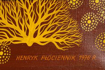 Henryk Plociennik, oil on canvas, signed and dated 1976.