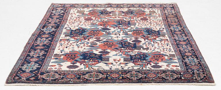 Matta ,semiantik Afshar, sydöstra Iran, ca 190 x 145 cm.