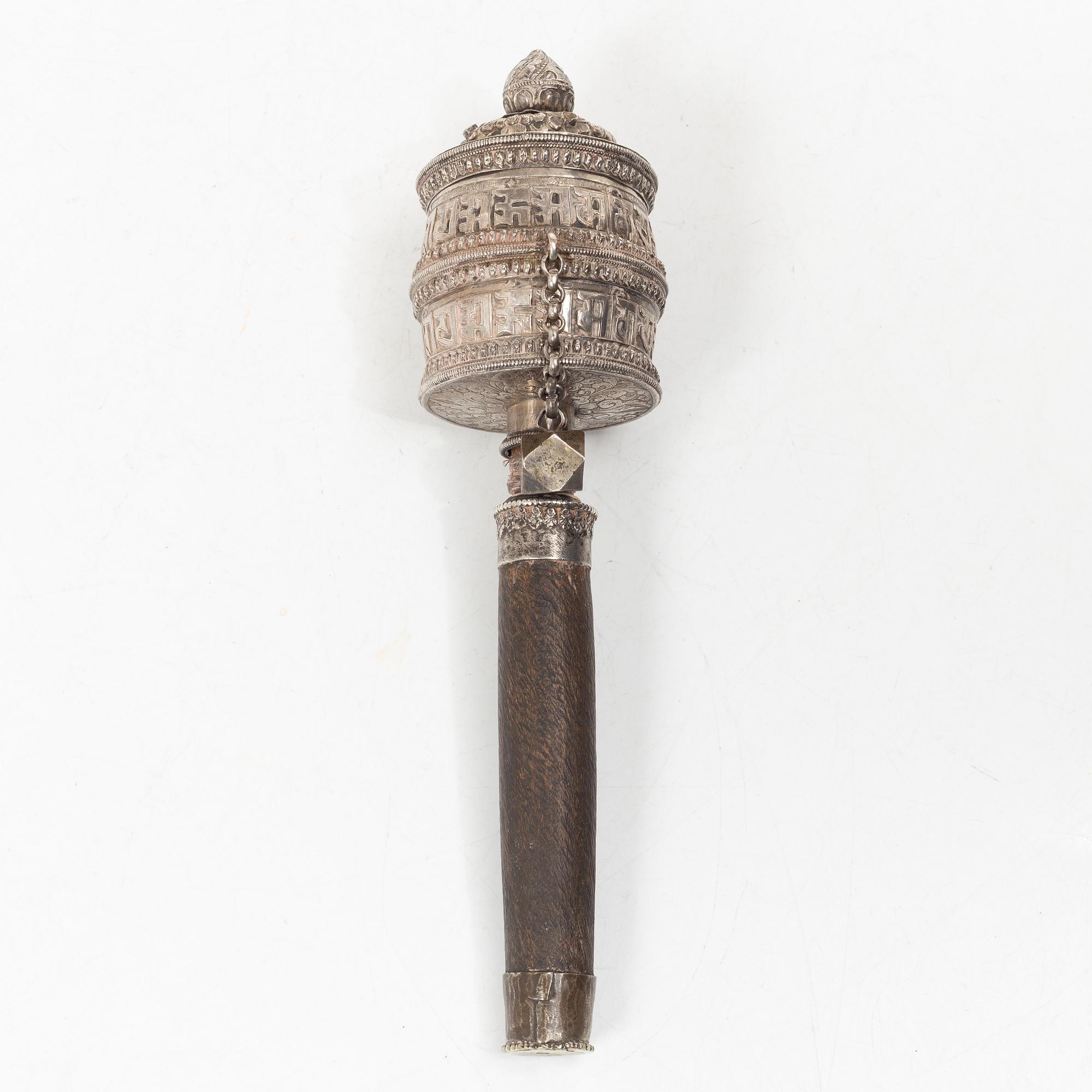 A Norwegian silver spoon, mark of Marius Hammer, Bergen, 1888.