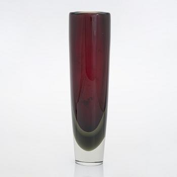 Kaj Franck, a 'KF 239' glass vase signed K. Franck Nuutajärvi Notsjö -60.
