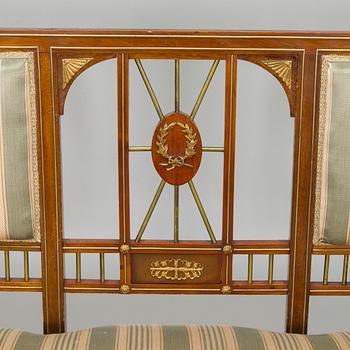 Möblemang, 8 delar, Empirestil, Ryssland, 1900-talets början.