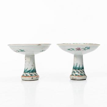 Stemcups, ett par, Kina, Qingdynastin, 1800-tal.