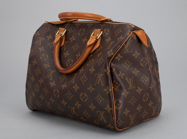 LOUIS VUITTON, VÄSKA, "Speedy 30", Louis Vuitton.