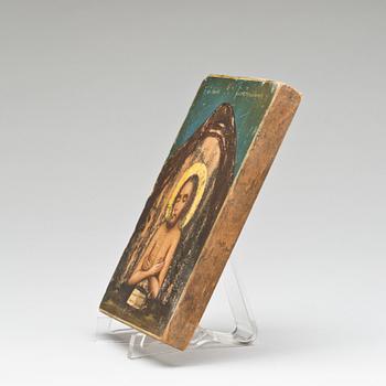IKON, träpannå. Ryssland, 1800-tal.
