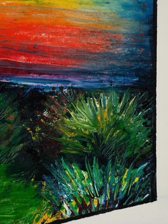 Enno Hallek, "Solnedgång som lyssnar".