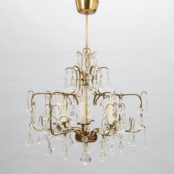 PAAVO TYNELL, a mid-20th century chandelier for Idman. Finland.