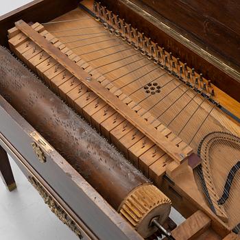 Pianoharpa / vevpiano, 1800-talets slut.