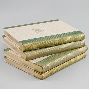 BÖCKER, 2+2 st, "Nutida svenskt måleri", andra och tredje upplagan, 1948-1950.