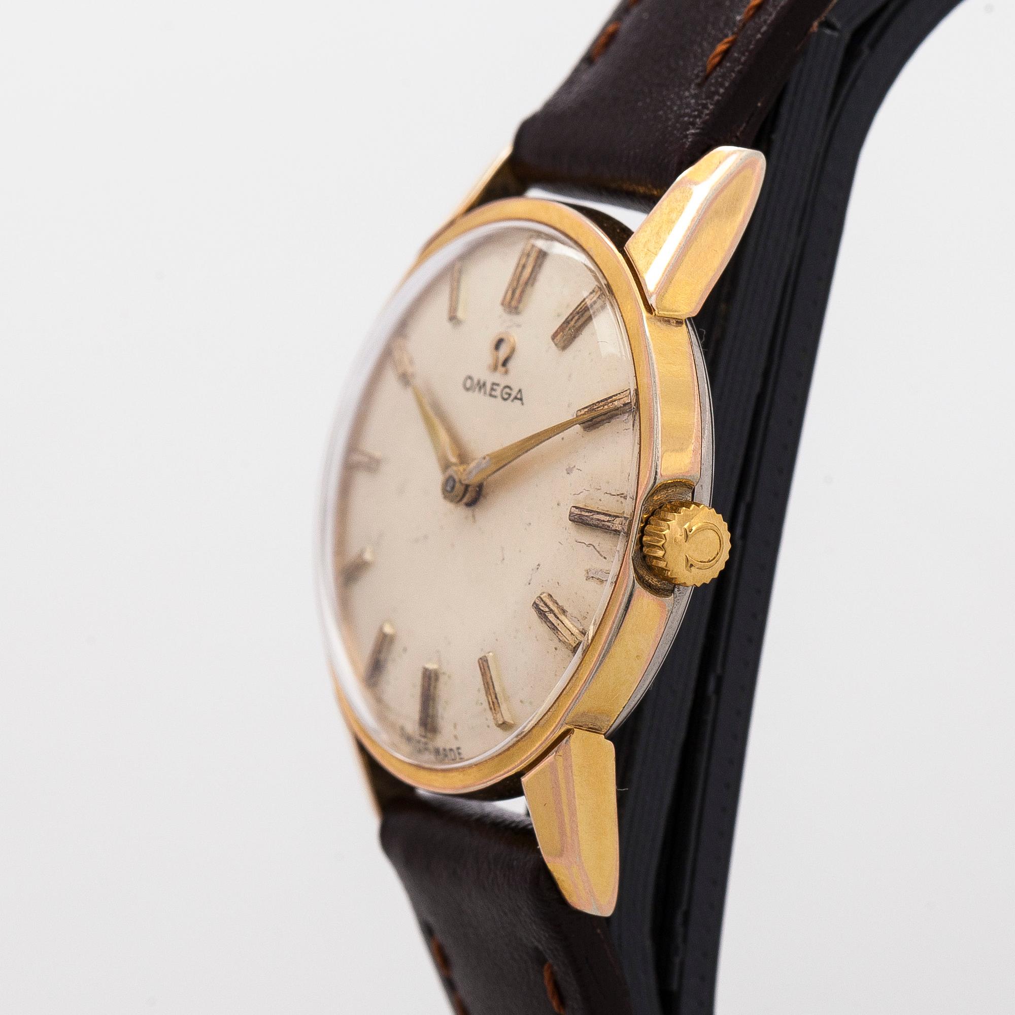 Omega, armbandsur, 25 mm.