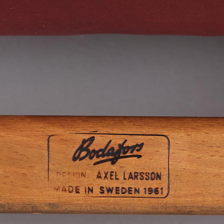 Axel Larsson, karmstolar, fem stycken, Svenska Möbelfabrikerna Bodafors, 1961.